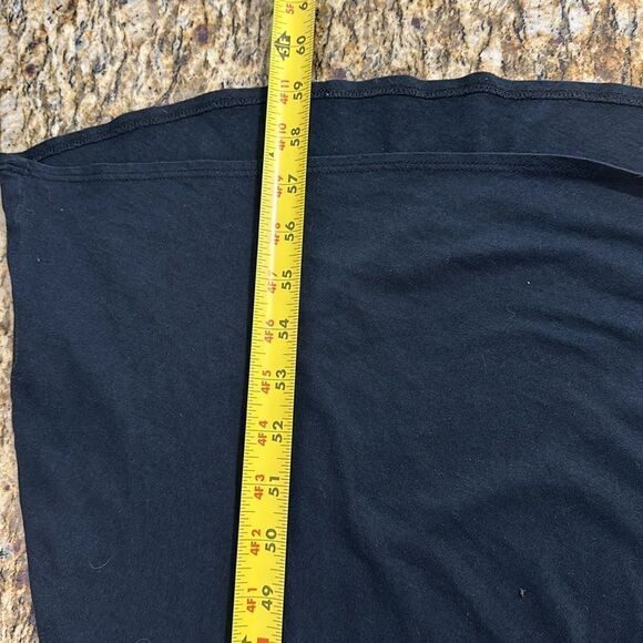 Soft Surroundings Cotton Blend Sleeveless Maxi Dress In Black Size L - Picture 8 of 10